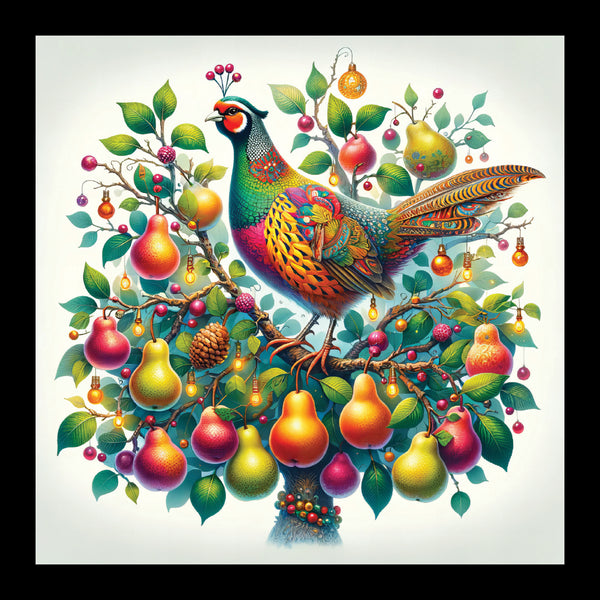 Partridge amongst the Pears
