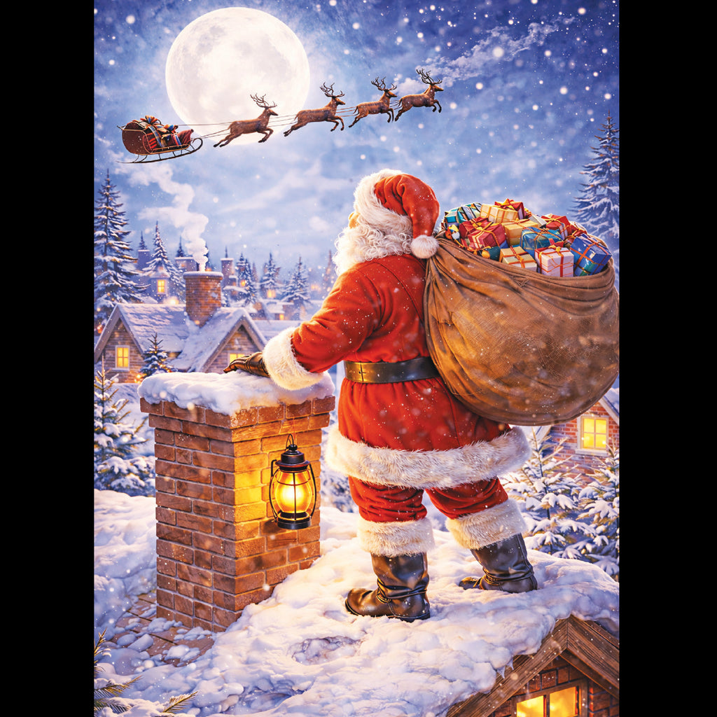 Santa on the Rooftop