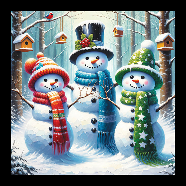 Woodland Snowmen