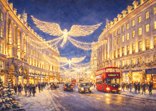 Regent Street at Christmas<p style="color_gold">LUXURY RANGE
