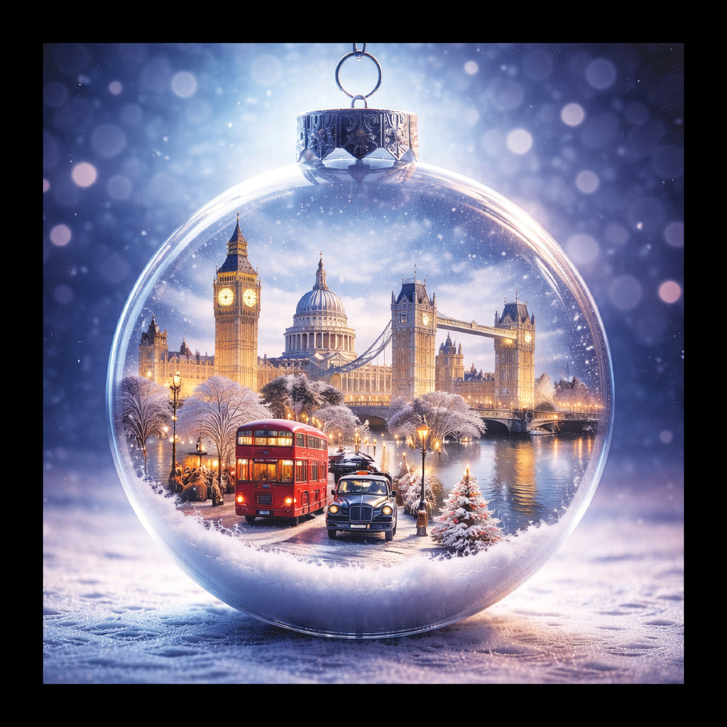 London Christmas Bauble<p style="color_gold">LUXURY RANGE