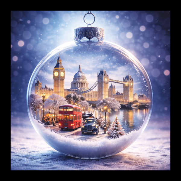 London Christmas Bauble<p style="color_gold">LUXURY RANGE